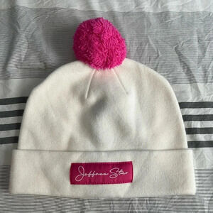 Jeffree Star Pink Pom Beanie Hat